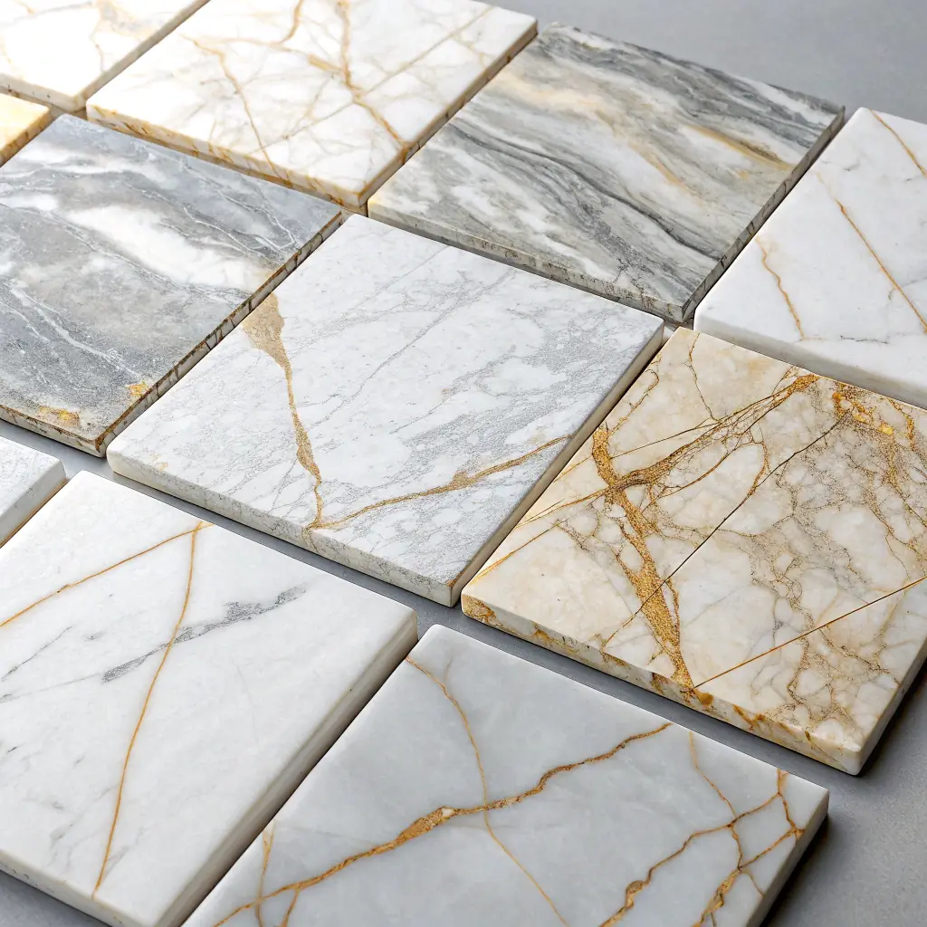 Porcelana Efecto Mármol