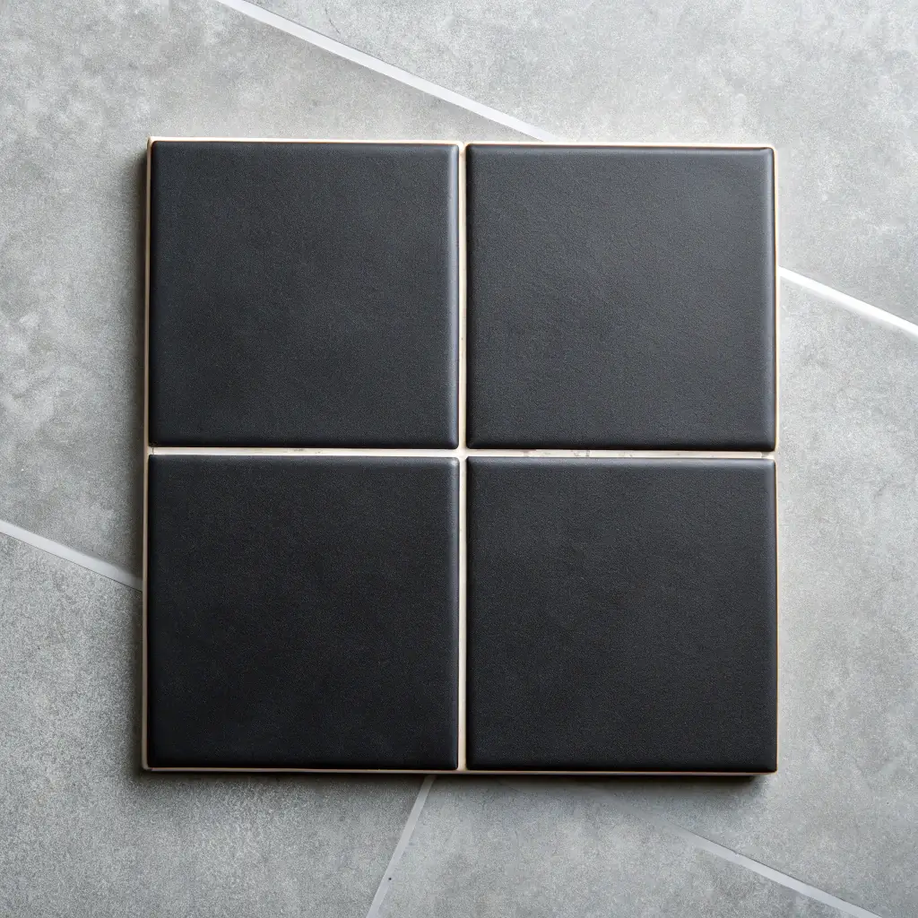 Superficie Sinterizada Negro Volcán